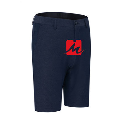 Quần đùi chơi gôn co giãn thoáng khí đến đầu gối Quần short Spandex Polyester bền vững