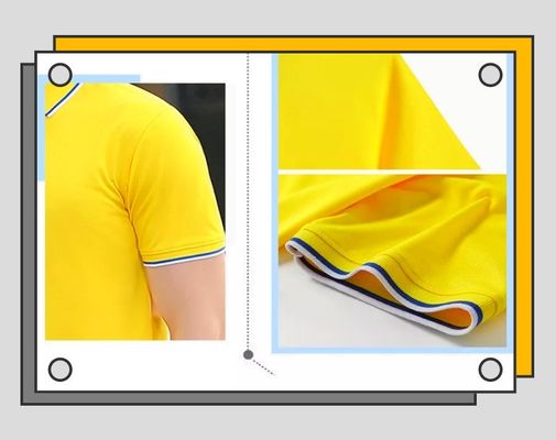 Áo sơ mi 100% cotton Polyester Áo sơ mi nam có cổ nhanh khô