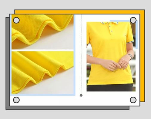 Áo sơ mi 100% cotton Polyester Áo sơ mi nam có cổ nhanh khô