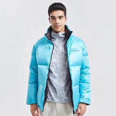 Áo khoác ngoài trời mùa đông dành cho nam Quần áo ngắn 2 mặt 100% Polyester