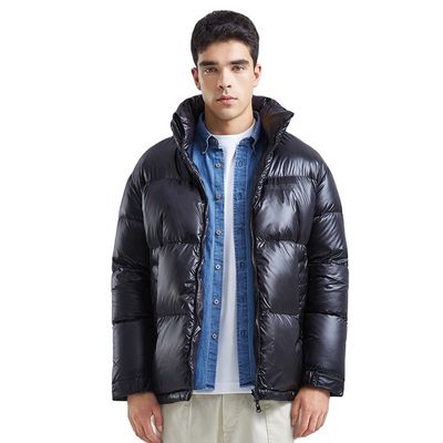 Áo khoác ngoài trời mùa đông dành cho nam Quần áo ngắn 2 mặt 100% Polyester