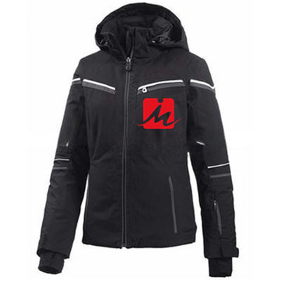 Polyester Polyurethane Áo khoác Softshell không thấm nước Áo khoác ngoài SKI dành cho nữ Thể thao ngoài trời