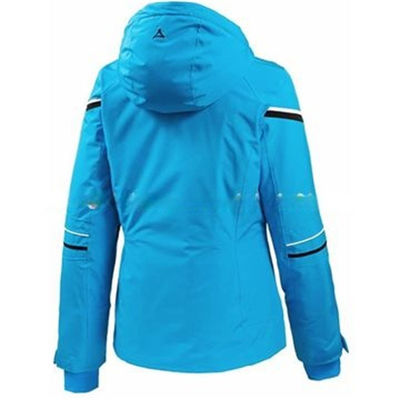 Polyester Polyurethane Áo khoác Softshell không thấm nước Áo khoác ngoài SKI dành cho nữ Thể thao ngoài trời