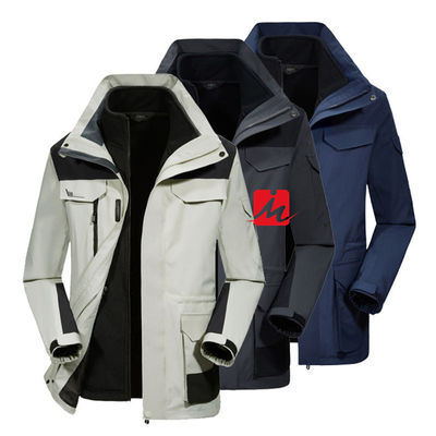 Áo gió Áo khoác Softshell không thấm nước Áo khoác lông cừu lót polyester mùa đông