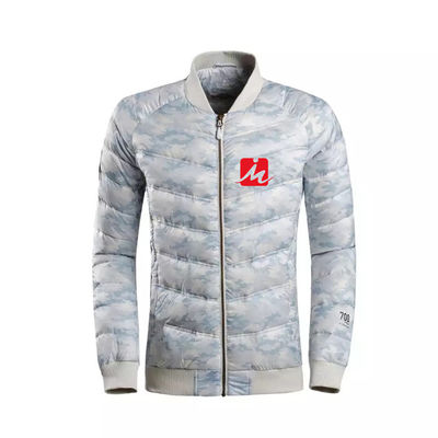 Áo khoác gió chống nước 100% Polyester Áo khoác bóng chày nam Nóc nhẹ Áo khoác nhẹ