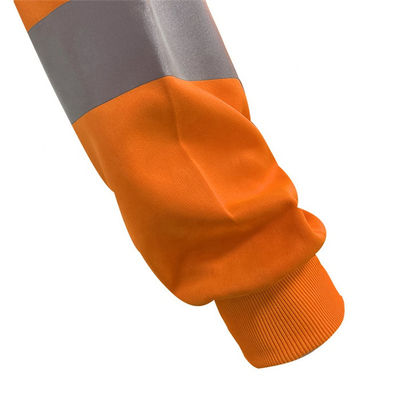 Hàng may mặc có khả năng hiển thị cao tùy chỉnh Áo sơ mi đồng phục bảo vệ an ninh dài tay