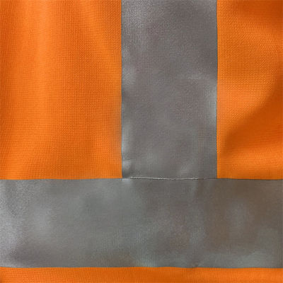 Hàng may mặc có khả năng hiển thị cao tùy chỉnh Áo sơ mi đồng phục bảo vệ an ninh dài tay