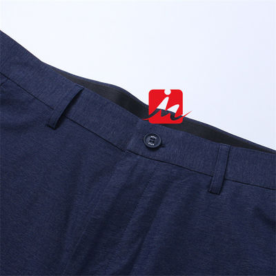 Quần đùi chơi gôn co giãn thoáng khí đến đầu gối Quần short Spandex Polyester bền vững