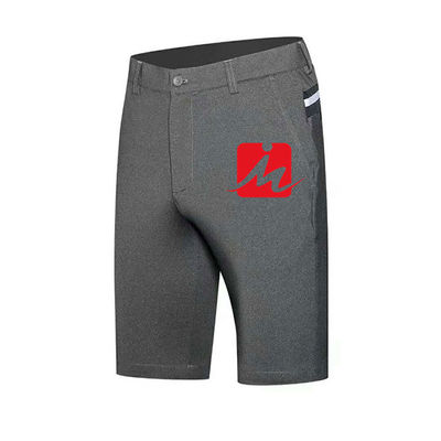 Quần short Golf thêu căng Màn lụa thoáng khí Custom Men Golf Pant