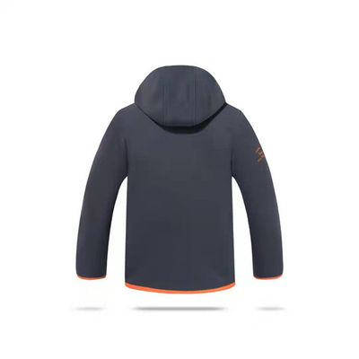 Áo khoác thoáng khí không thấm nước tùy chỉnh cho trẻ em Polar Fleece 100% Polyester Jacket Zipper Up