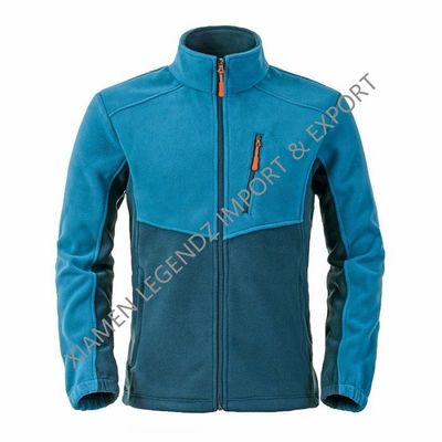 Áo khoác đi bộ đường dài ngoài trời OEM Polyester Polar Fleece Áo khoác lông cừu thông thường