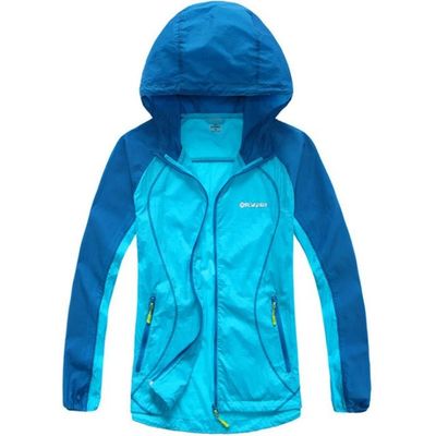 Áo khoác chạy nhẹ cổ điển dành cho nữ Áo khoác thể thao có mũ trùm đầu thoáng khí có thể đóng gói