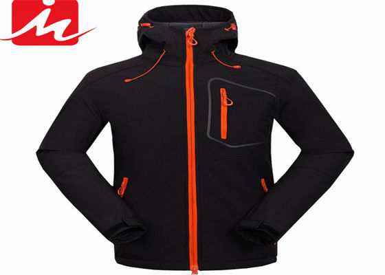 Áo khoác Softshell chống thấm nước Áo khoác ngoài trời mùa đông nam Polyester Spandex