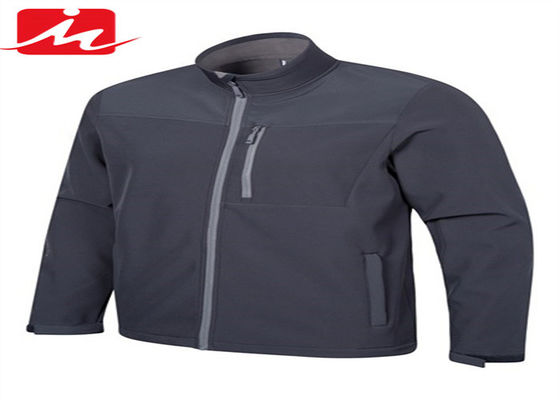 Áo khoác mùa đông chống thấm nước thoáng khí Áo khoác nam Spandex Polyester Softshell