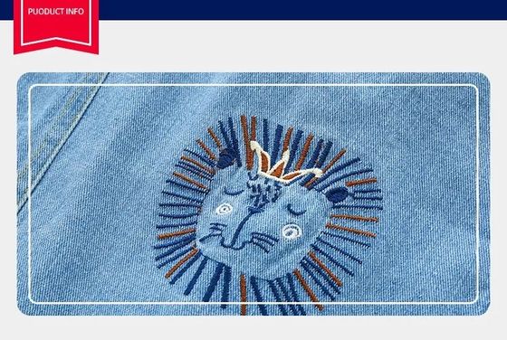 reclye bán buôn áo khoác denim bình thường mùa xuân và mùa thu cho trẻ em