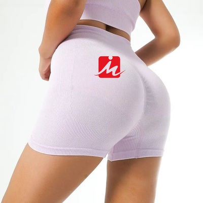 Phụ nữ 5 mảnh áo ngực thể thao và quần legging liền mạch có gân Bộ đồ thể thao