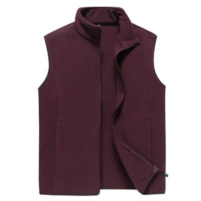 Áo gió nam thoáng khí Rpet Polar Fleece Áo vest lông cừu thể thao ngoài trời